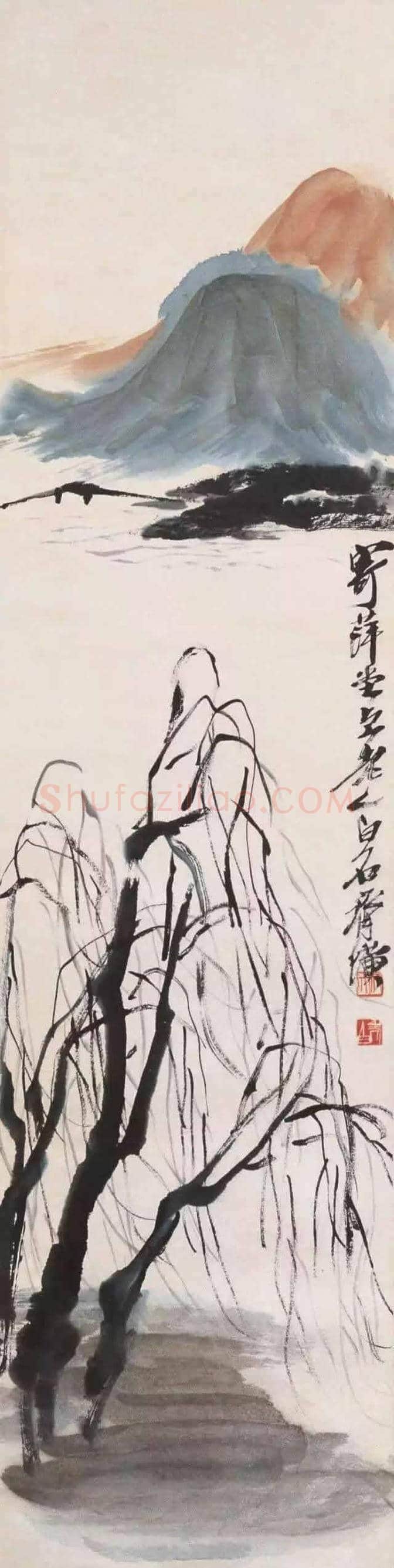 齐白石山水画:一笔一画皆真意 | 书画文摘
