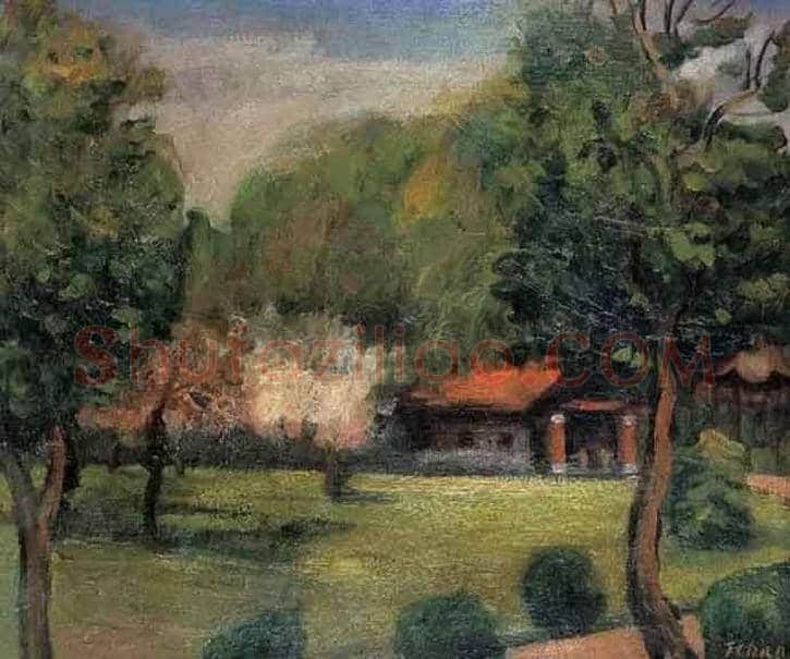 西洋画先驱陈抱一作品欣赏 | 书画学堂