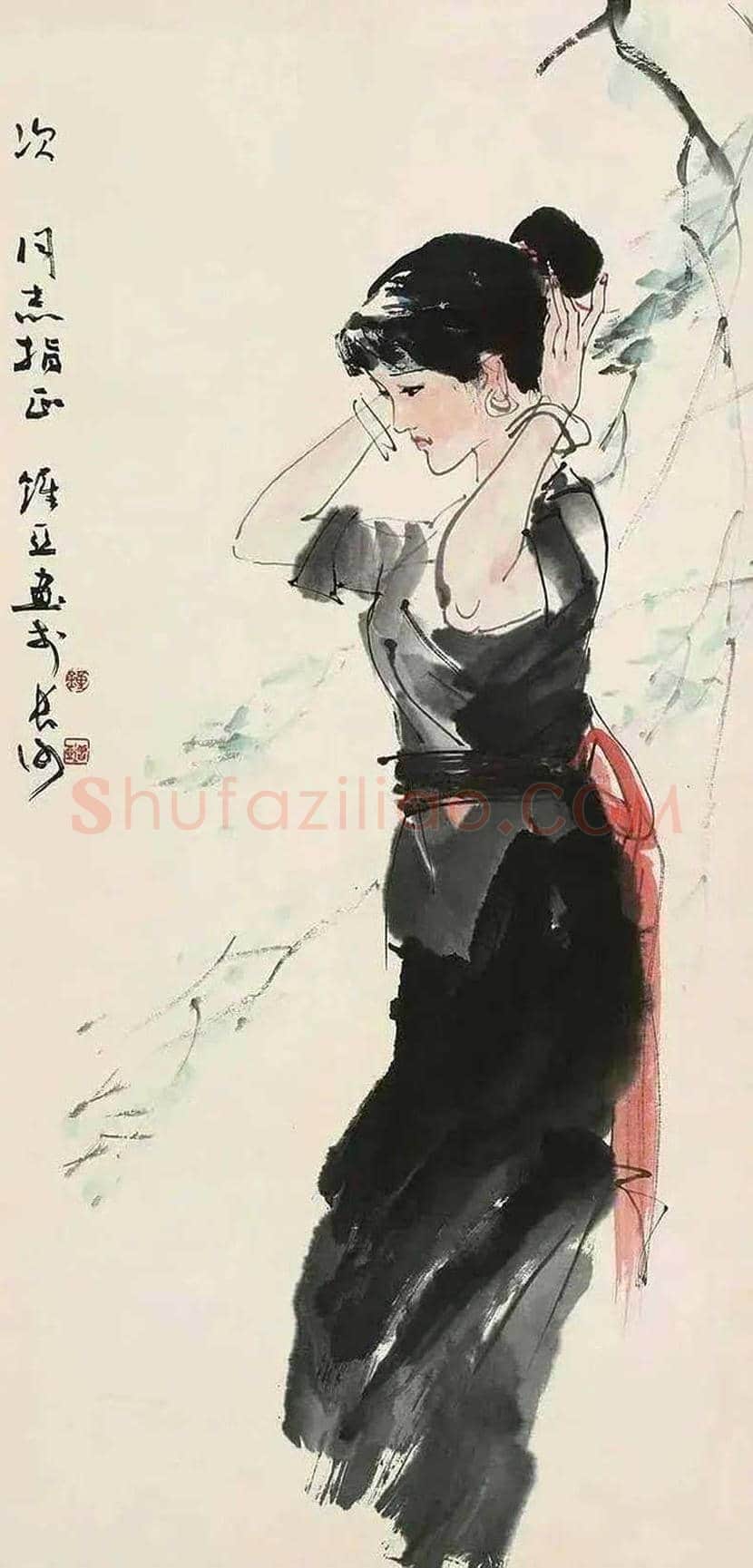 钟增亚人物画欣赏 | 书画常识