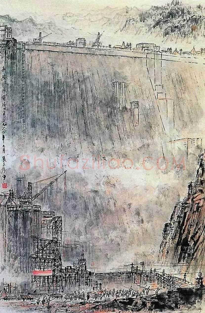 张文俊山水画欣赏 | 书画文摘