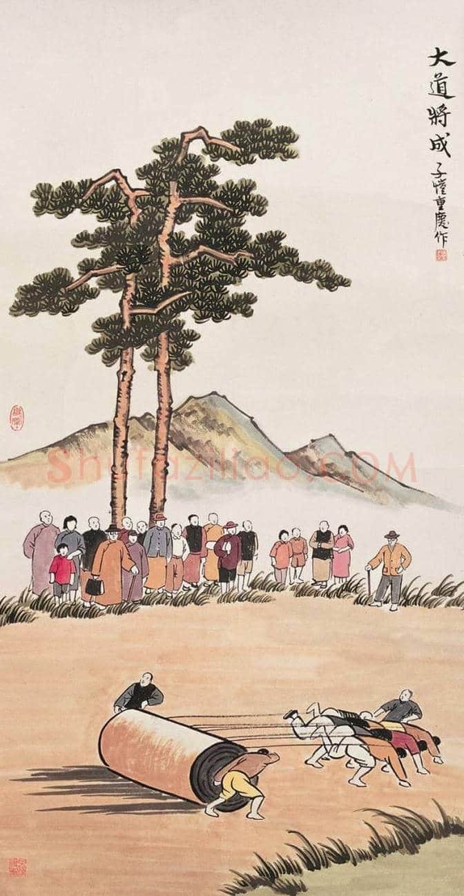 图解丰子恺漫画，让思想笑出声音 | 书画知识