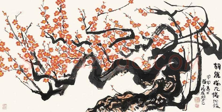 名家笔下的梅花伴您过大年！ | 书画常识