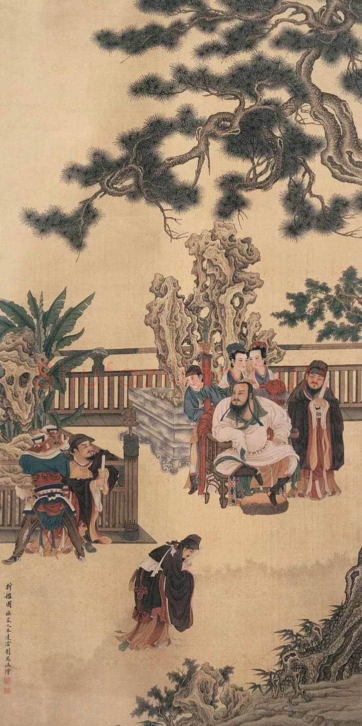 刘凌沧人物画作品欣赏 | 书画知识