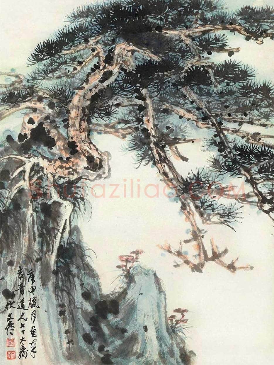 伏文彦山水画作品欣赏 | 书画讲解