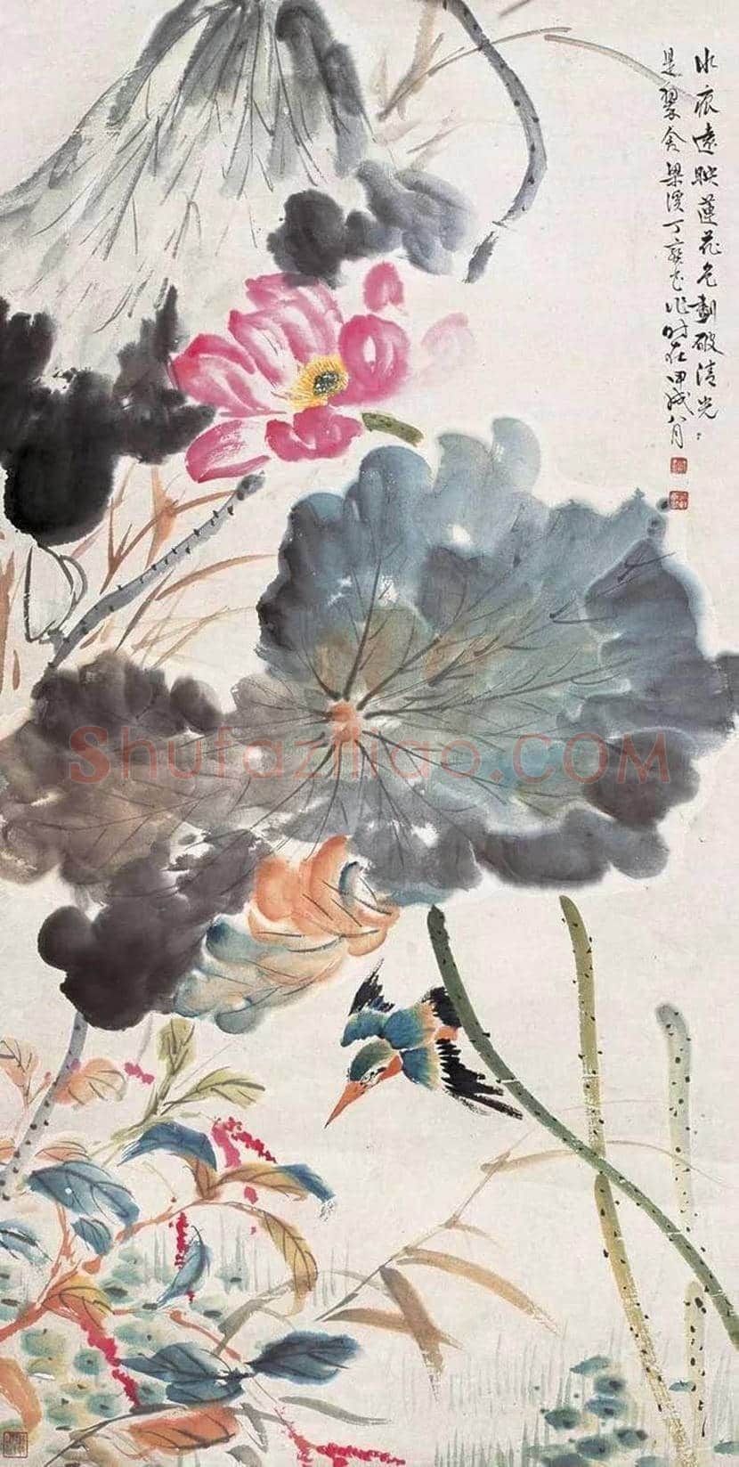 丁宝书花鸟画作品欣赏 | 书画科普