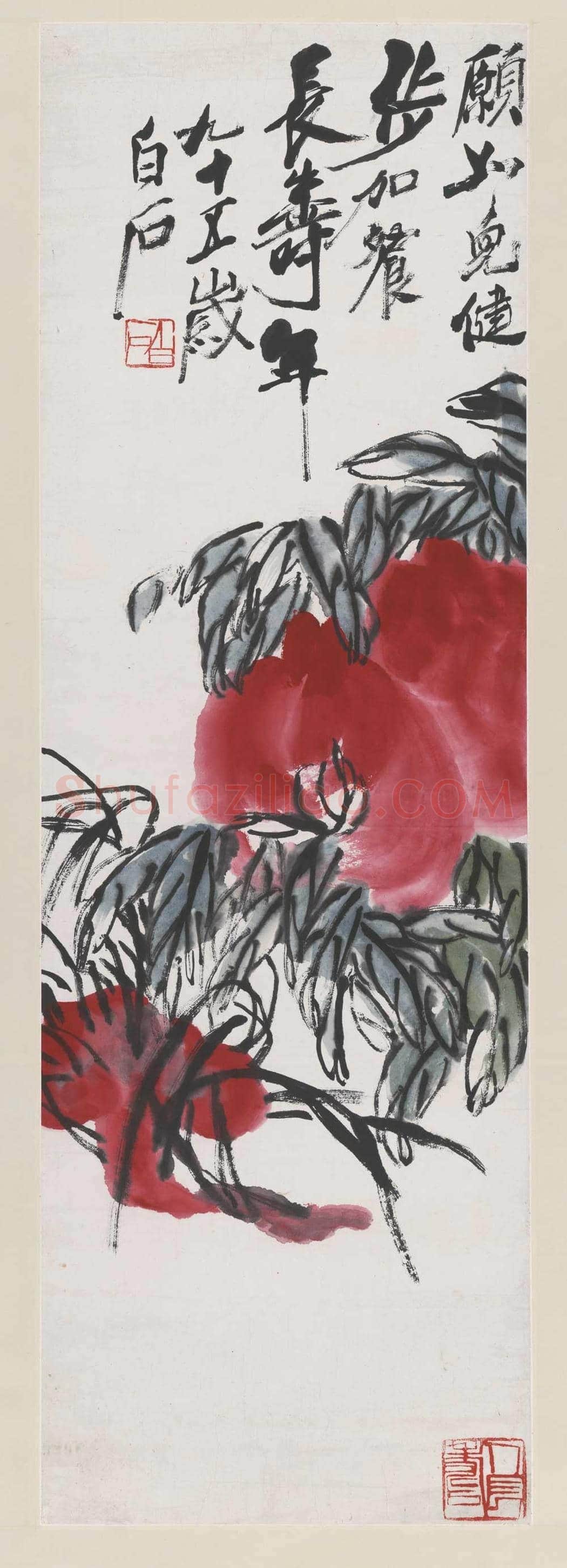 齐白石作品高清大图欣赏 | 书画百科
