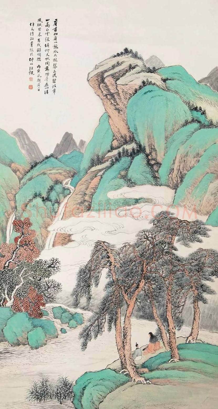 汪琨山水画作品欣赏 | 书画百科