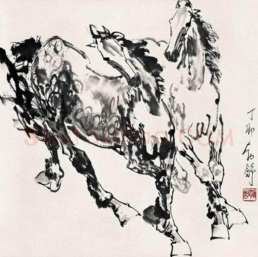 刘勃舒画马作品欣赏 | 书画文摘