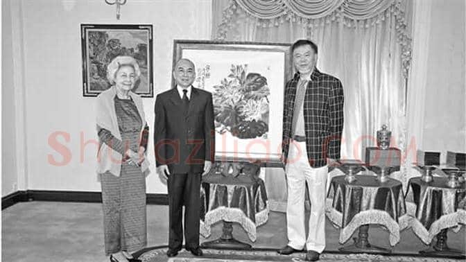 何水法书画作品增色中柬建交60周年庆典 | 书画资料