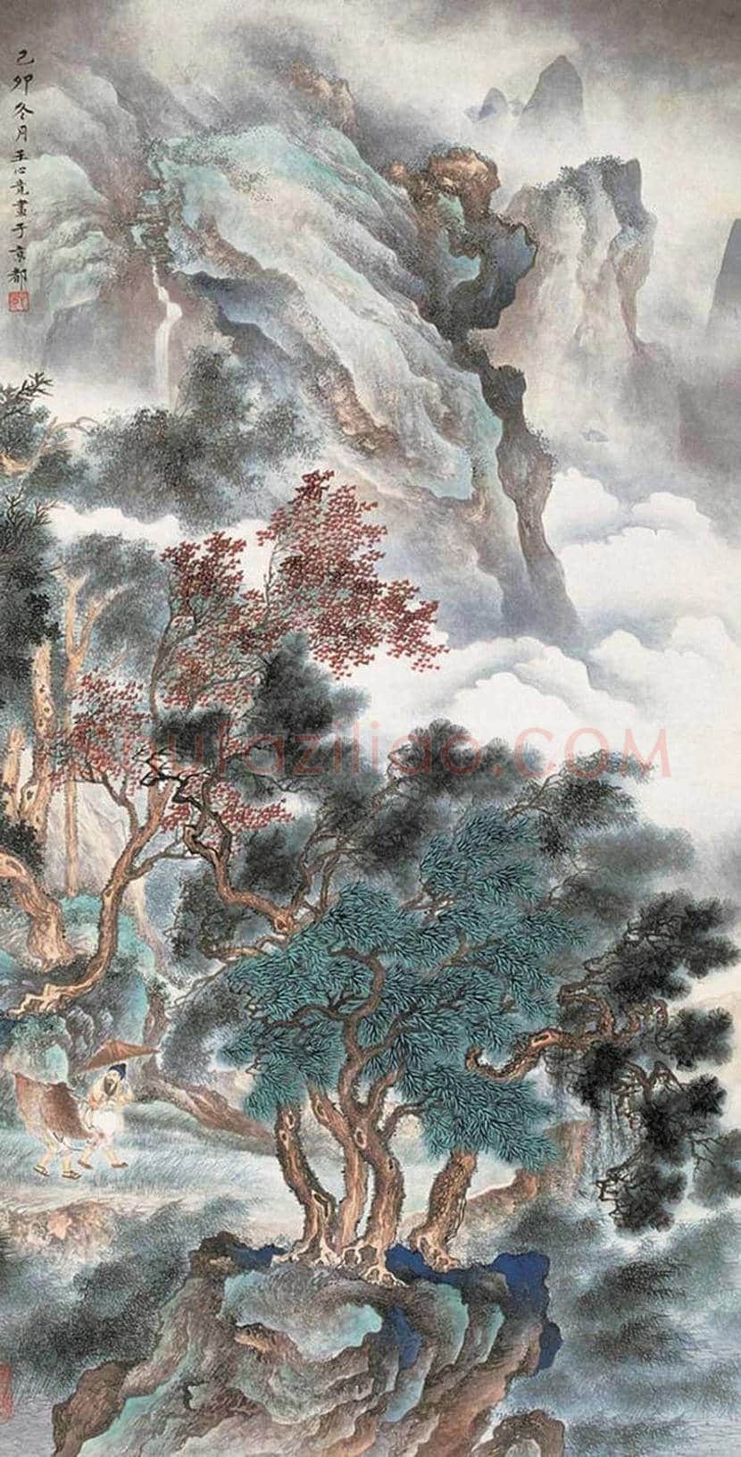 王心竟山水画欣赏 | 书画百科