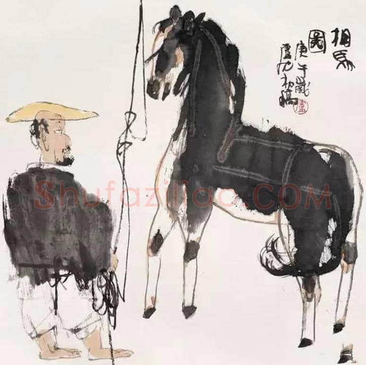卢沉水墨人物画作品欣赏 | 书画资料