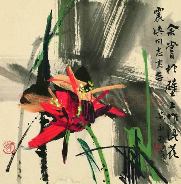 黄永玉荷花作品欣赏 | 书画资料
