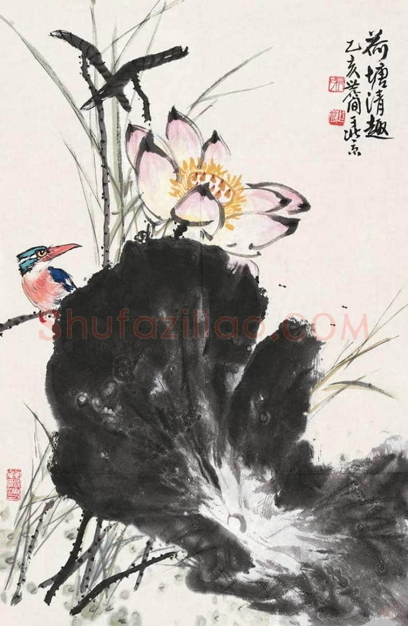 张世简花鸟画作品欣赏 | 书画学堂