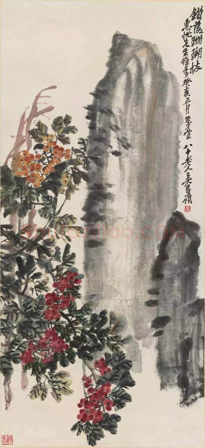 吴昌硕高清精品欣赏 | 书画科普