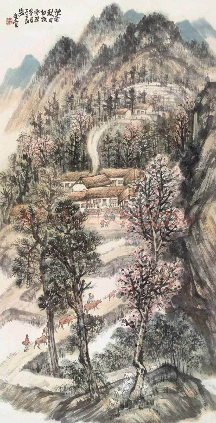 赵望云国画作品欣赏 | 书画常识