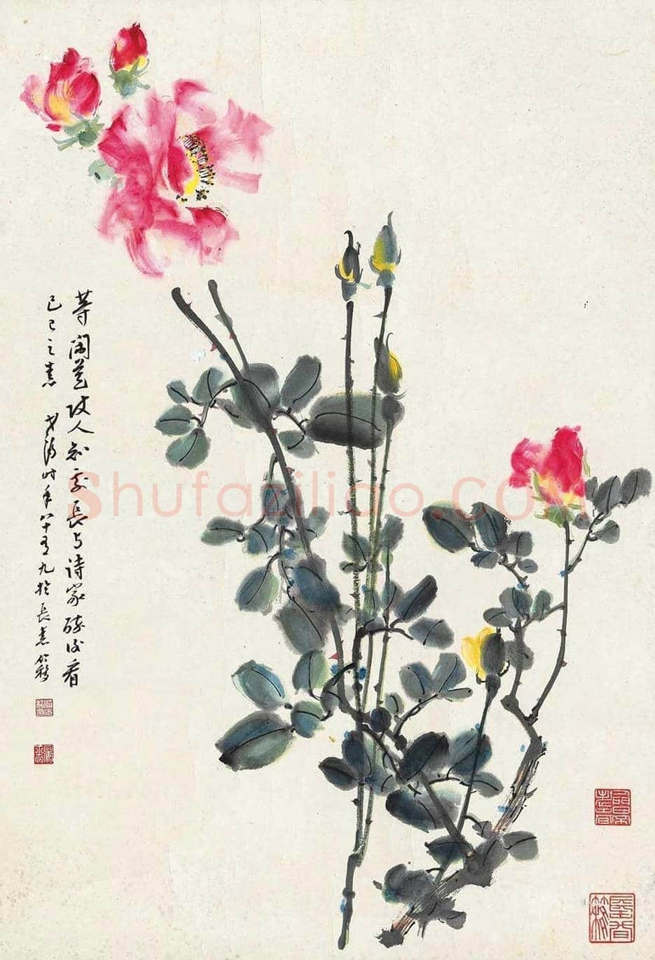 晏济元花鸟画欣赏 | 书画学堂