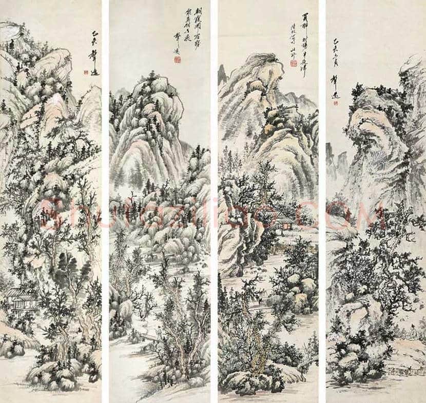 汪声远山水画作品欣赏 | 书画知识