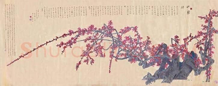 黄永玉最贵画作《田家梅》解读 | 书画科普