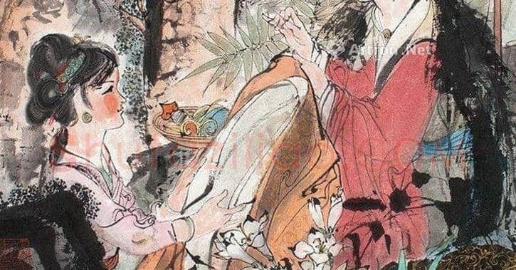 程十发作品《补衮图》赏析 | 书画百科
