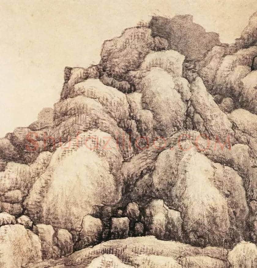 龚贤《木叶丹黄图》欣赏 | 书画文摘
