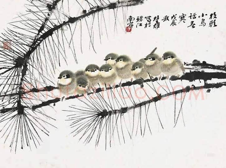 方楚雄工笔动物欣赏,很有乡土气息 | 书画资料