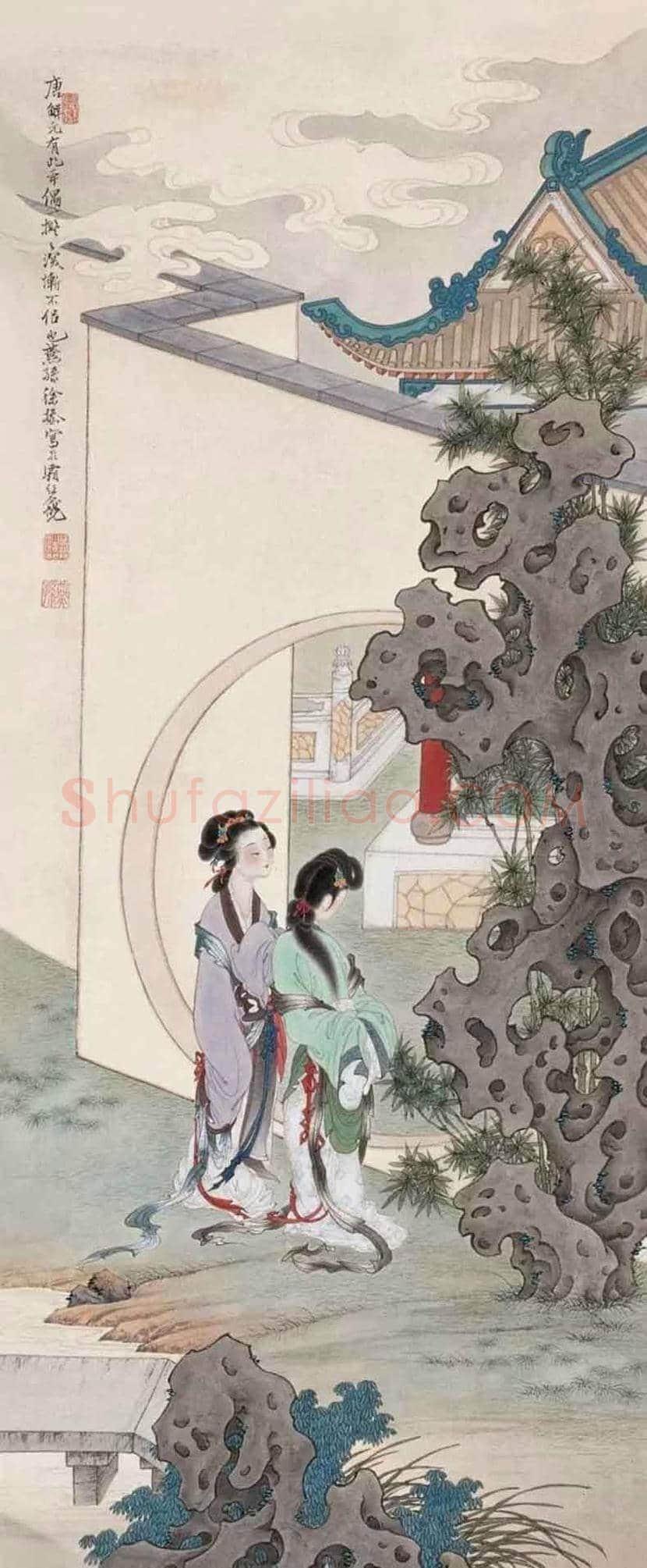徐燕孙人物画作品欣赏 | 书画讲解