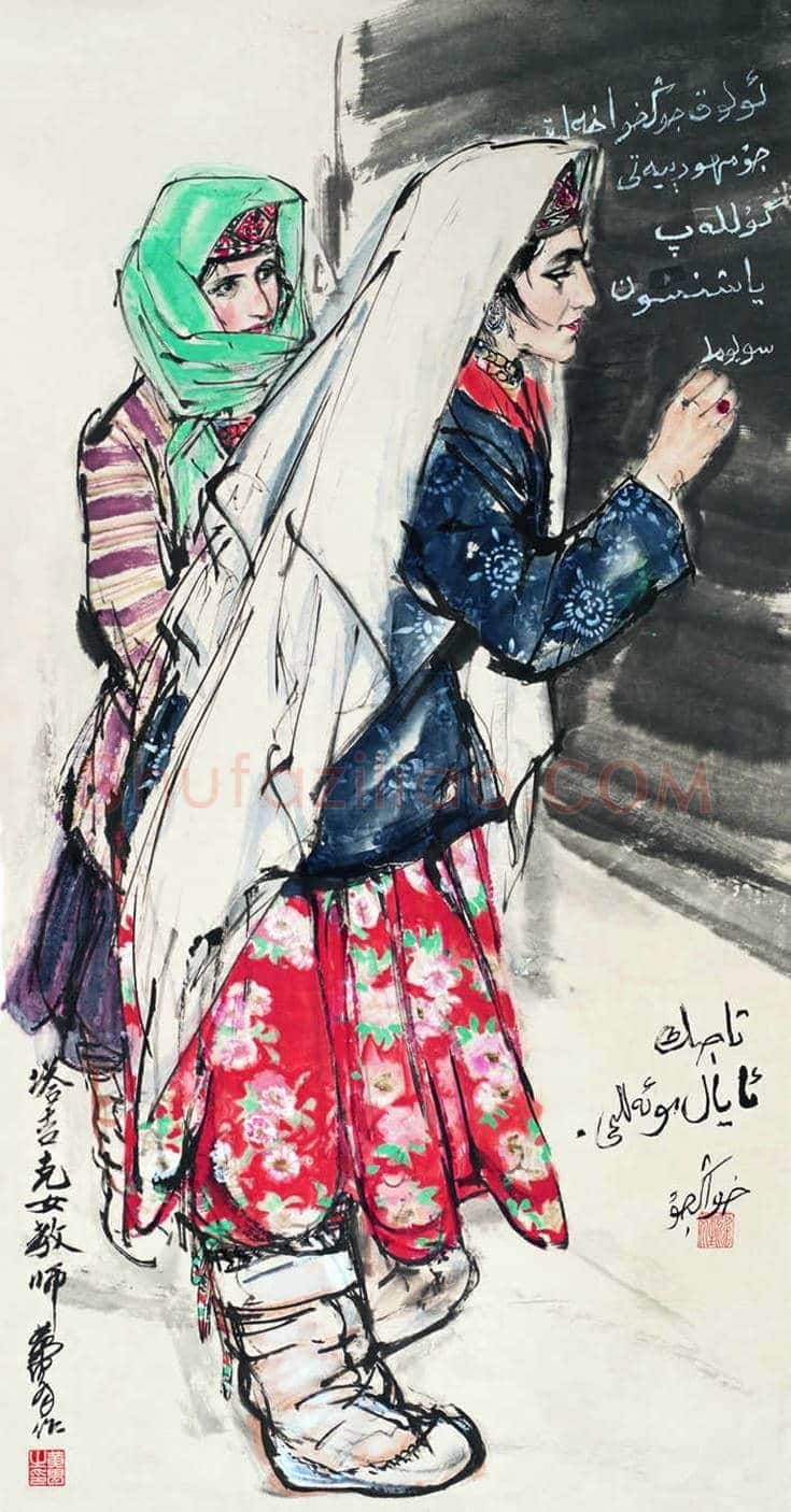 黄胄作品欣赏【高清大图】 | 书画知识
