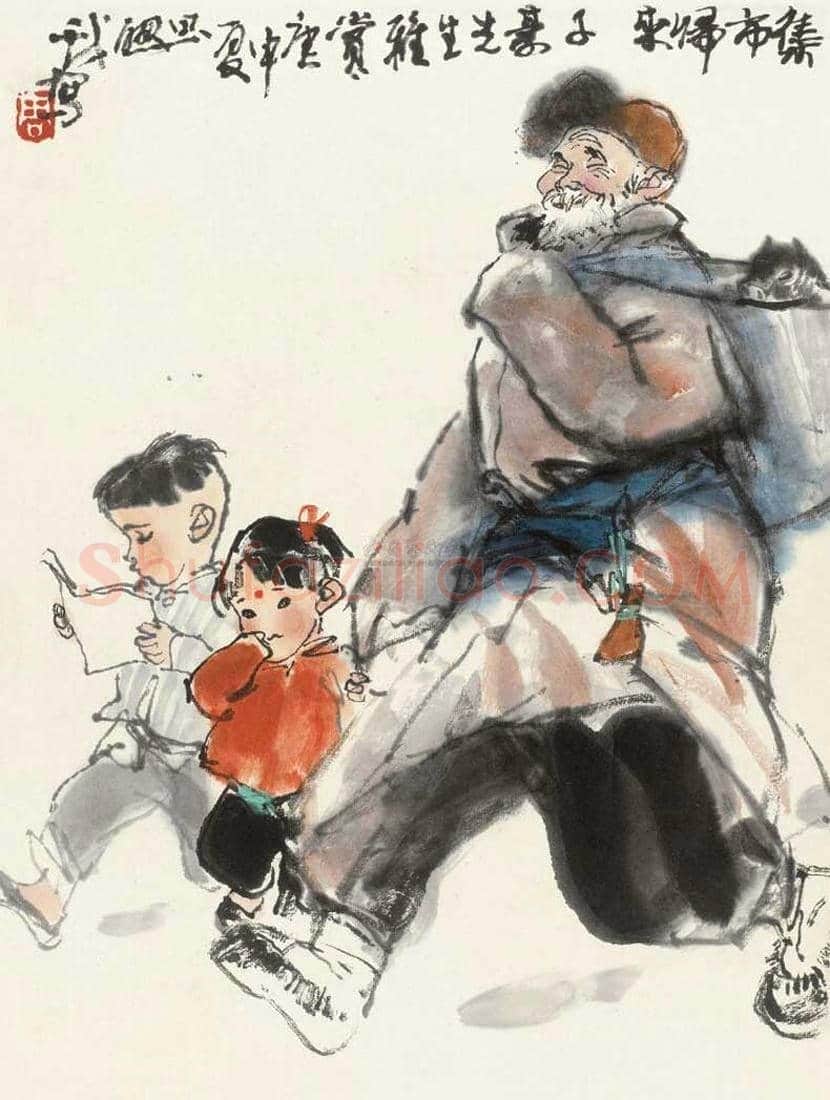 周思聪人物画作品欣赏 | 书画讲解