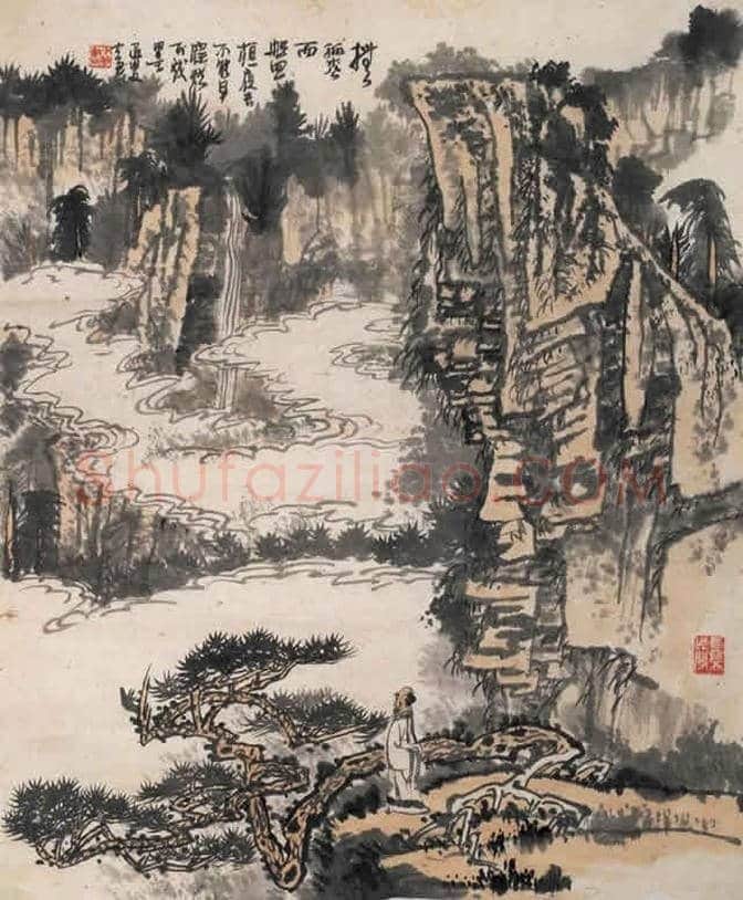绘画奇人黄秋园作品欣赏(100幅) | 书画百科