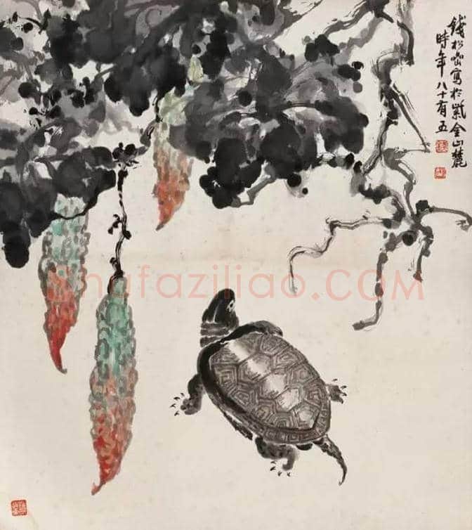 钱松喦花鸟画欣赏【20幅】 | 书画文摘