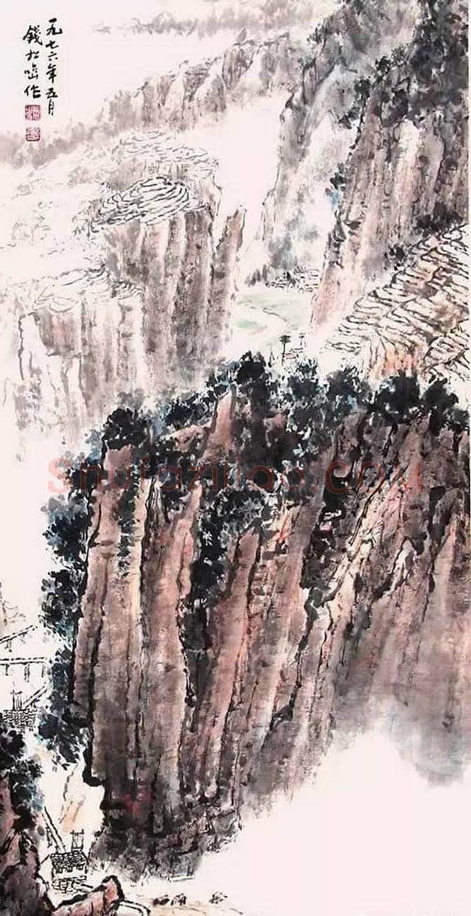 傅抱石等金陵五大家山水画作品欣赏 | 书画文摘