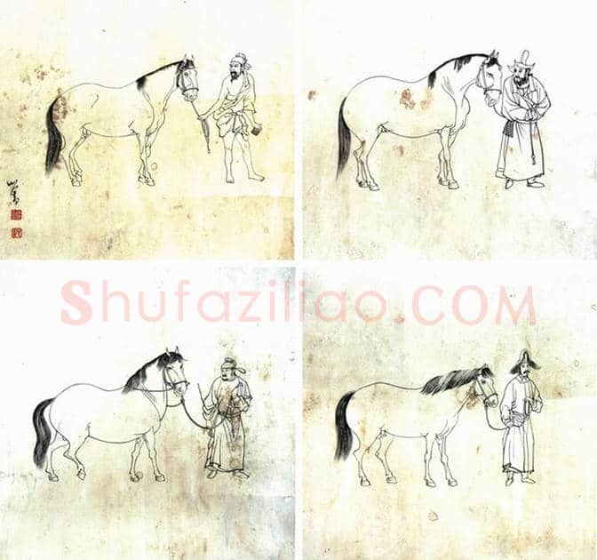 溥心畬画作欣赏 | 书画科普