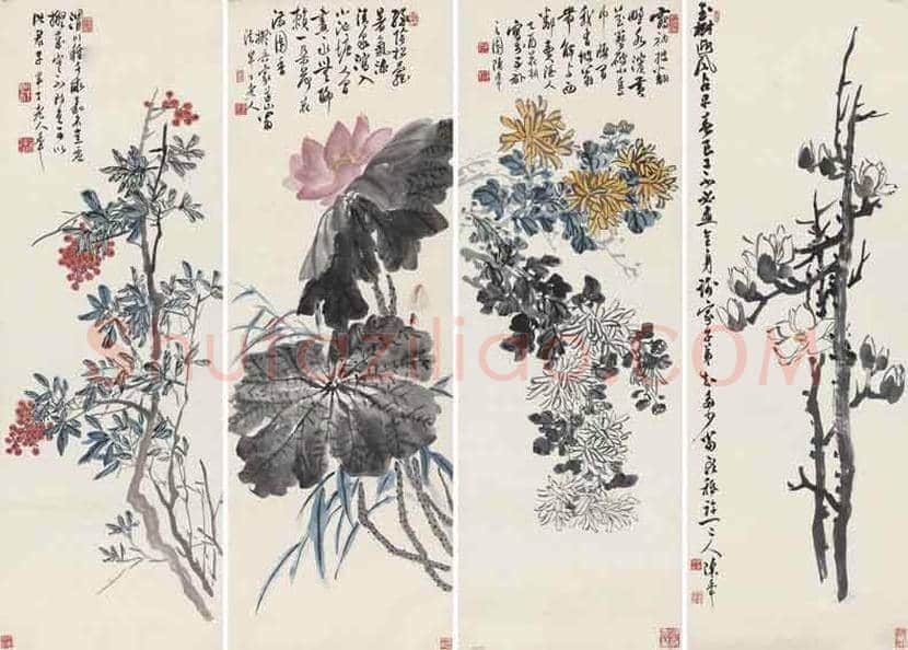 陈半丁作品价格，多少钱一尺？ | 书画知识