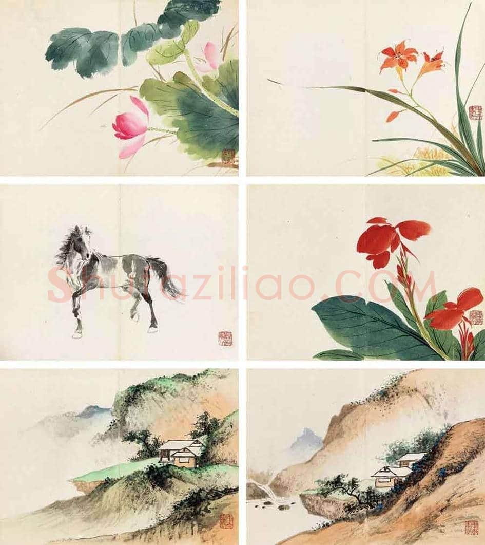 溥佐字画作品欣赏 | 书画科普