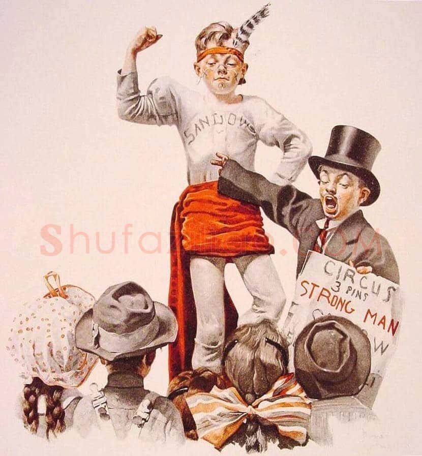 美国插画师|诺曼·洛克威尔作品欣赏 | 书画科普