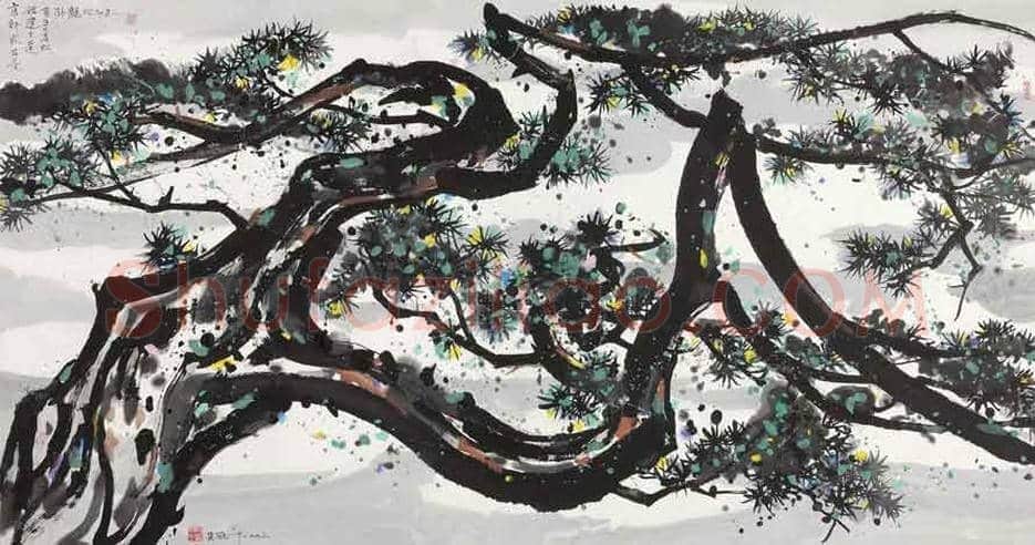 吴冠中国画成交价格记录 | 书画百科