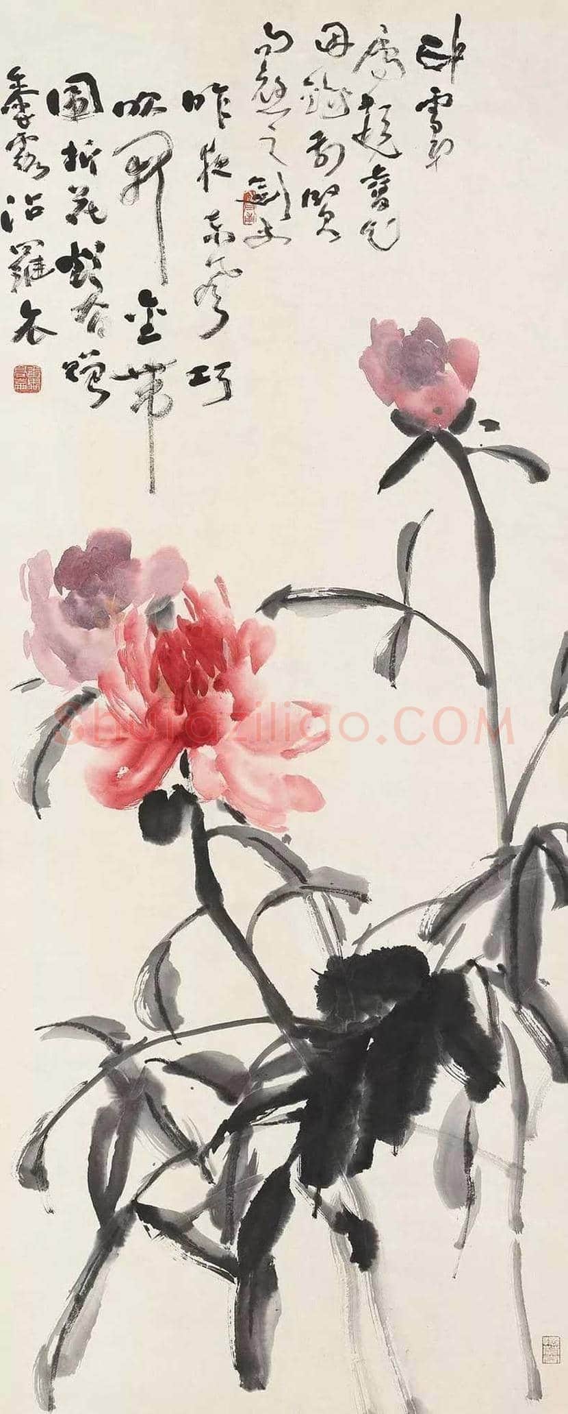 高剑父国画作品欣赏 | 书画知识