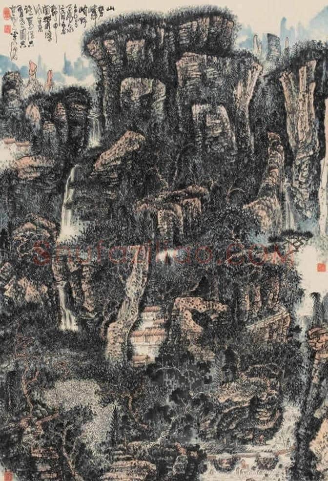绘画奇人黄秋园作品欣赏(100幅) | 书画百科