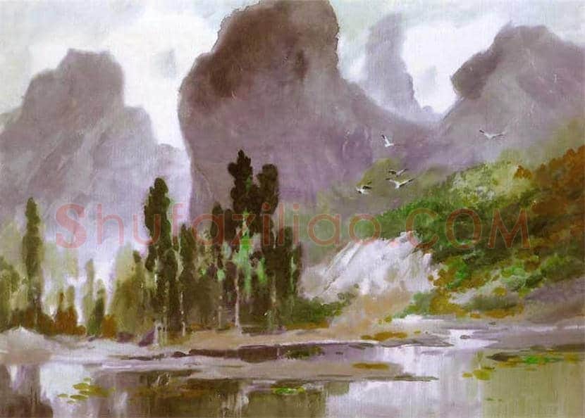 李剑晨水彩画作品欣赏 | 书画科普
