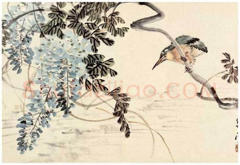 诸乐三国画作品欣赏 | 书画百科