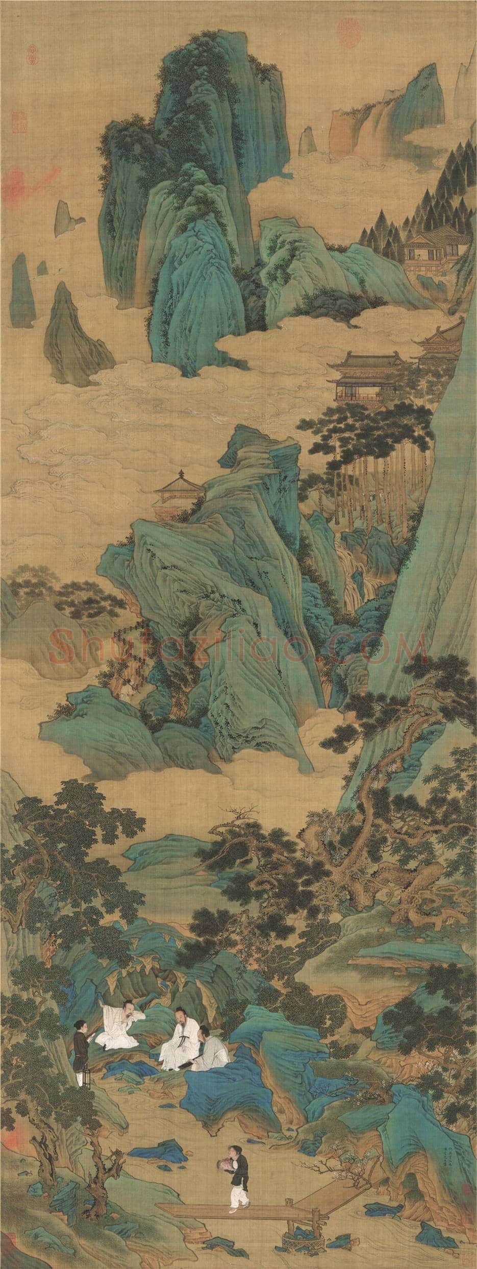 仇英作品高清大图欣赏 | 书画常识
