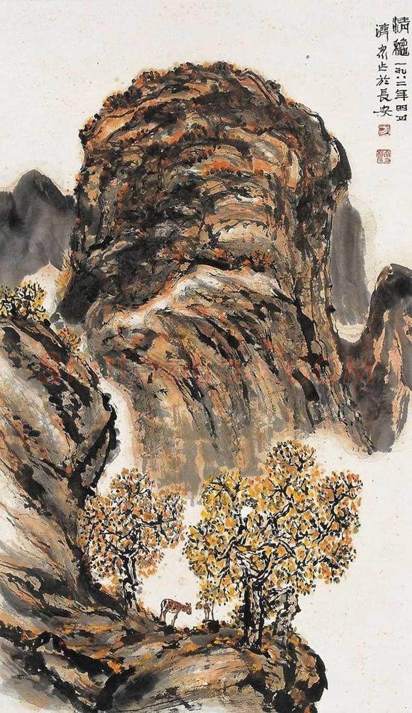 方济众山水画作品欣赏 | 书画学堂