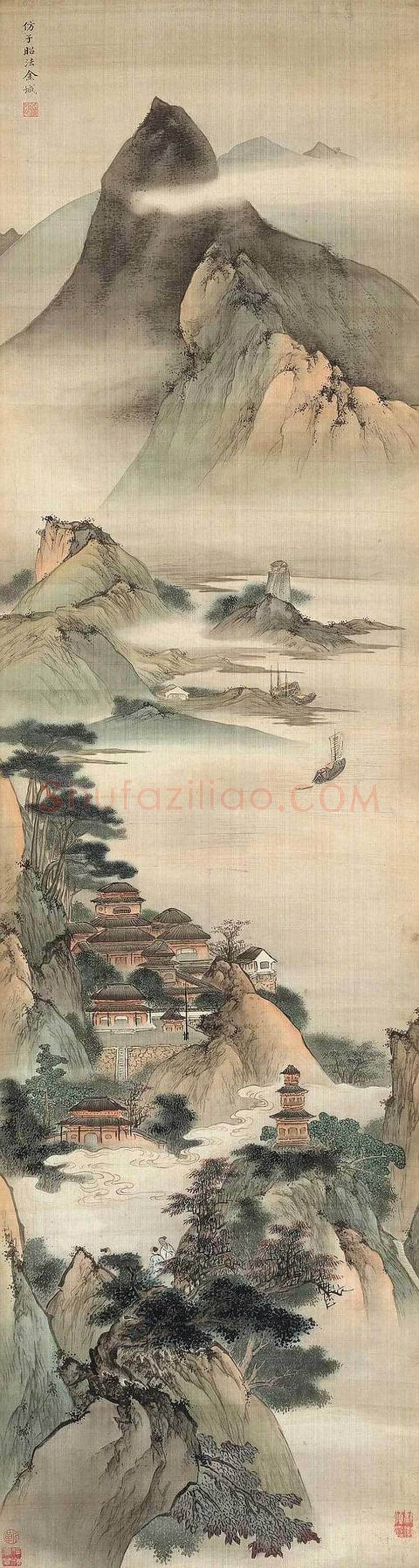 金城国画作品欣赏 | 书画科普