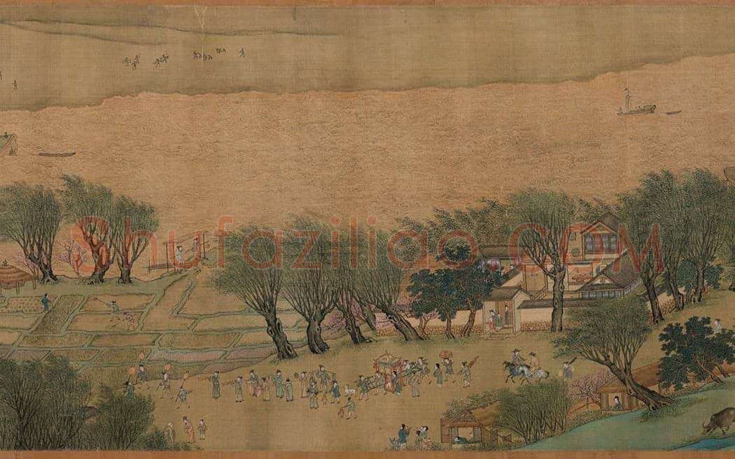 仇英《清明上河图》 欣赏 | 著名国画图片