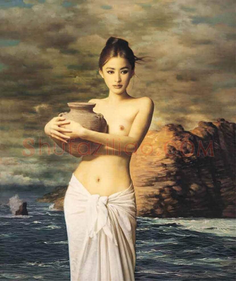 谢楚余:画中佳人 国色天香 | 书画文摘