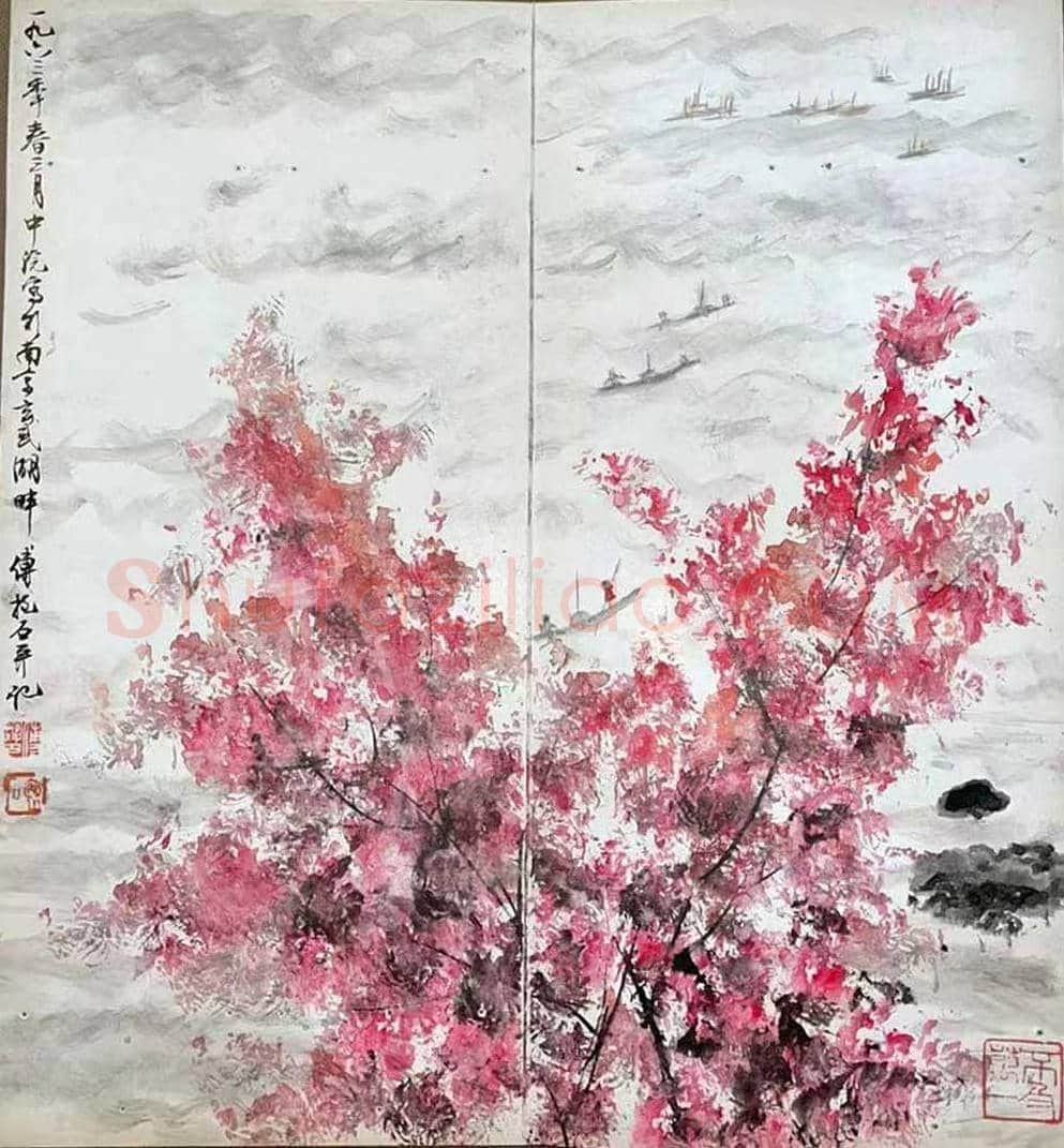 傅抱石《毛主席诗意册》，集大成之作！ | 国画鉴赏