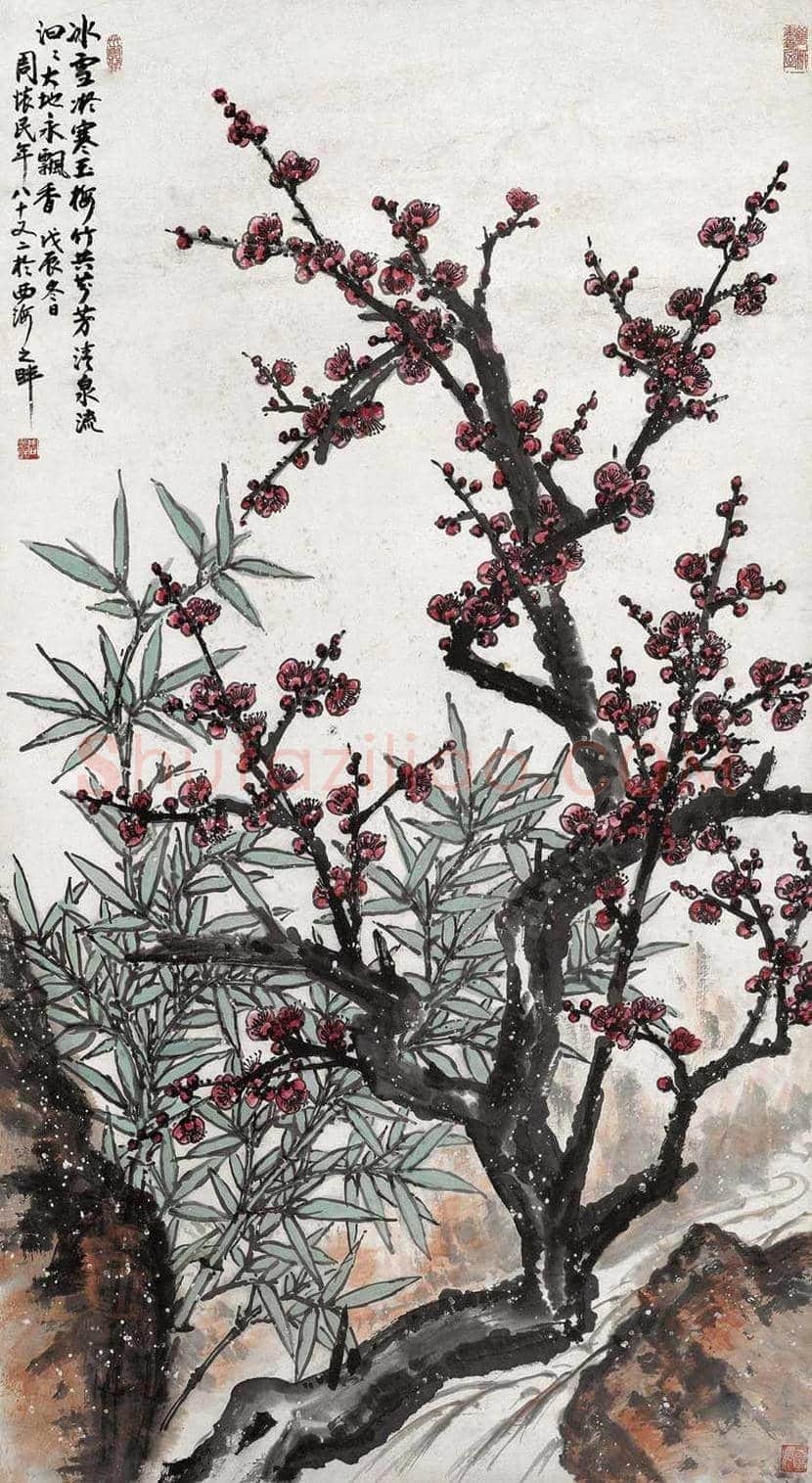 周怀民花鸟画作品欣赏 | 书画科普