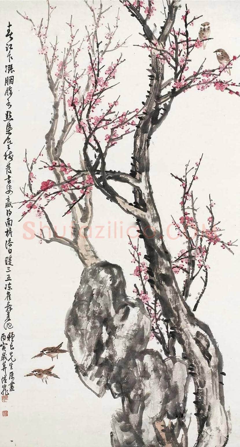 陆伯龙书画作品欣赏 | 书画资料
