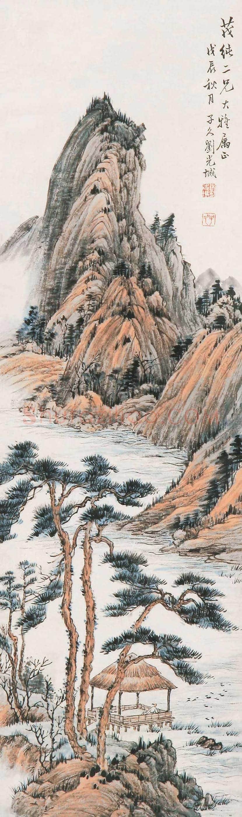 刘子久山水人物画作品欣赏 | 书画讲解