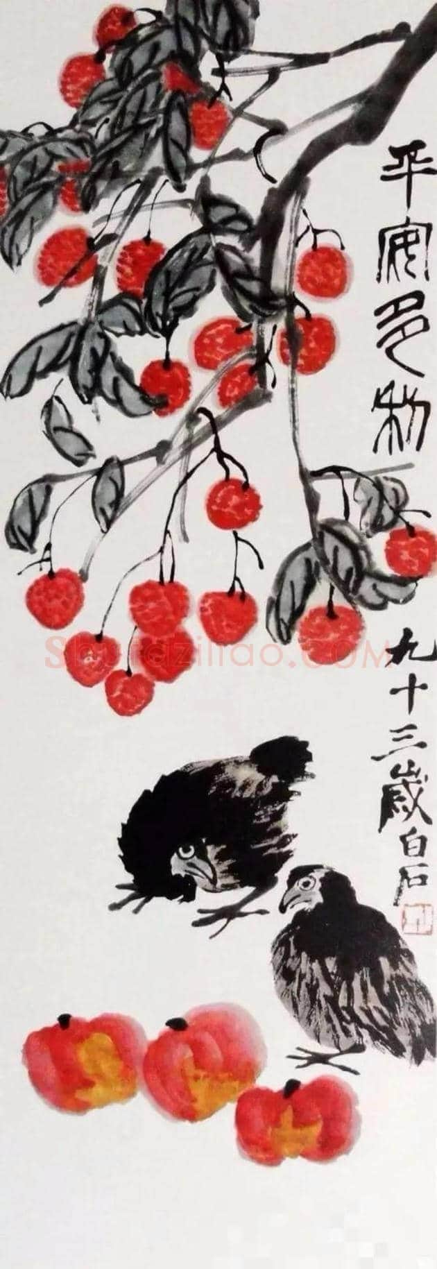 齐白石吉祥画欣赏！ | 书画文摘